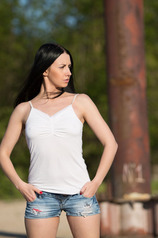 Veronica Snezna Posing